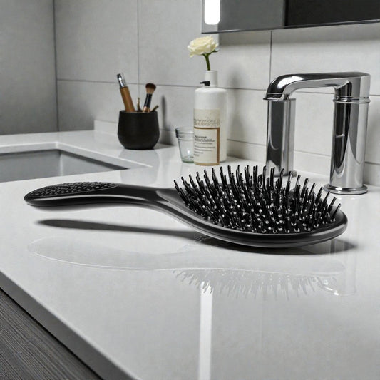 Aero-Dry Vented 3D Curved Brush - Fast Drying & Ergonomic